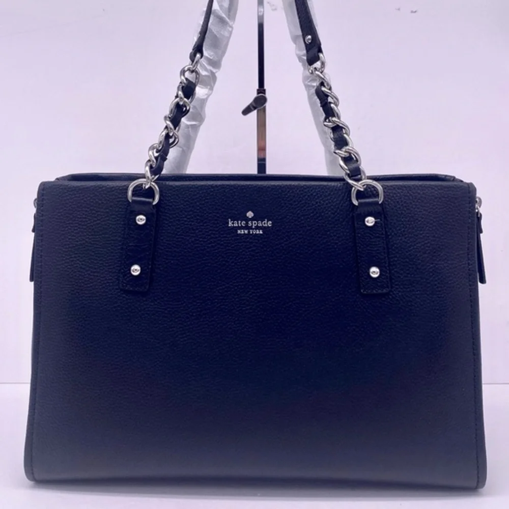 Kate Spade Andee Cobble Hill Handbag Satchel Shoulder Bag Chain Tote